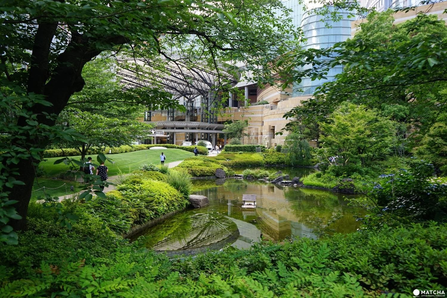 Mohri Garden In Roppongi Taking A Break From The City In The City