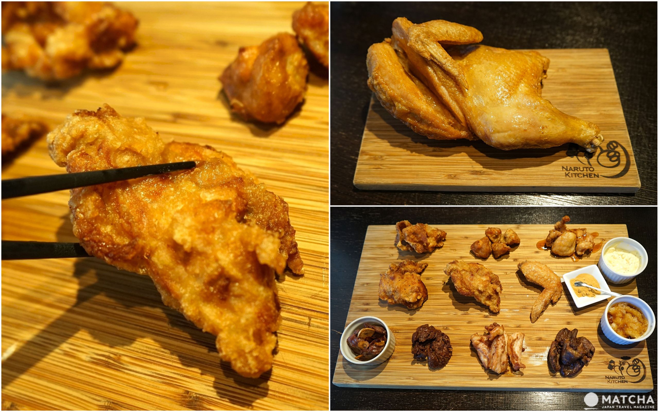 NARUTO KITCHEN Taste The Best Fried Chicken In Japan! MATCHA