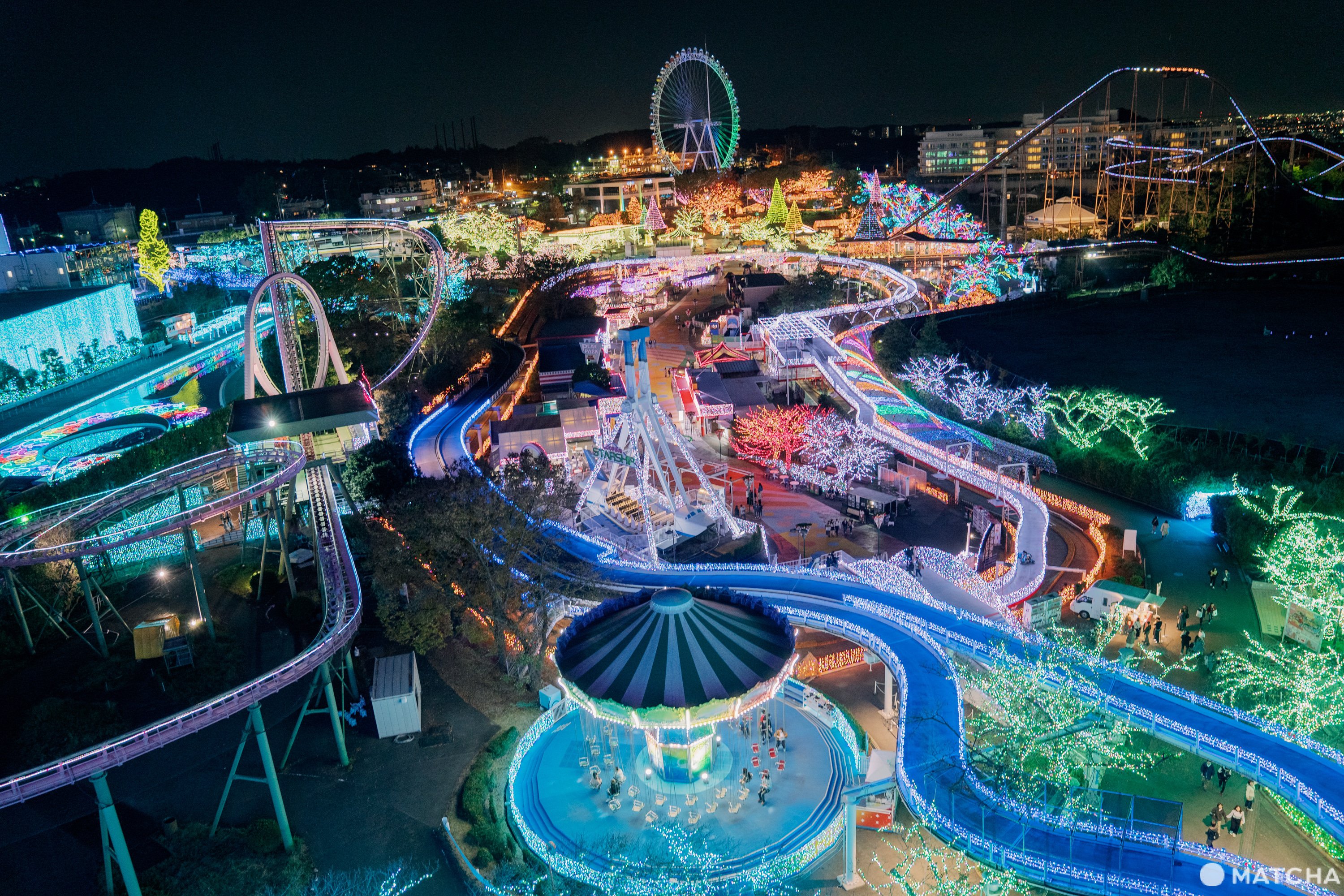 A Theme Park Full Of Jewels! Illuminations At Yomiuriland In Tokyo