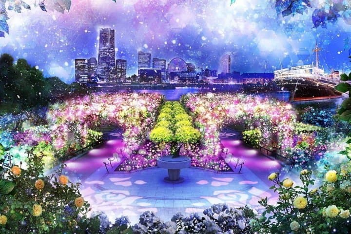 Yokohama Travel Guide - What To Do In Yokohama City Enjoy Yokohama At Night! Yamashita Park Winter Light-Up | Matcha - Japan Travel Web Magazine