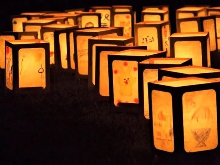 Toro Nagashi (Lanterns On The River) Japanese Encyclopedia Japan