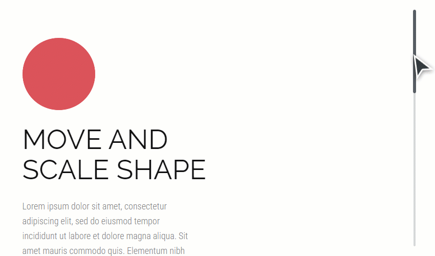 Animation Example 1 Sync With Scroll Nicepage Documentation