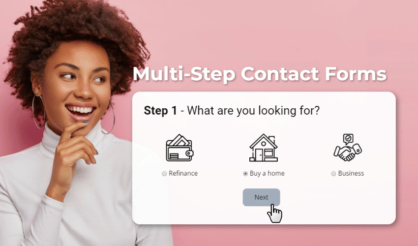 Contact Form MultiStep Nicepage Documentation