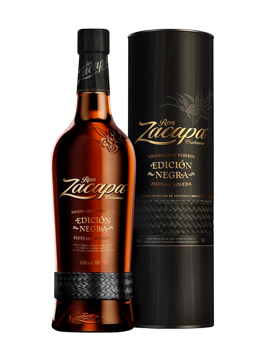 Ron de Guatemala DOP Solera Gran Reserva Edición Negra Ron Zacapa 0...