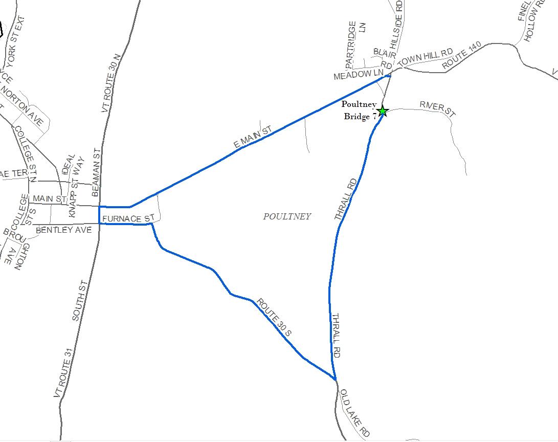 POULTNEY BRIDGE BR7 Factsheet Vermont Agency of Transportation