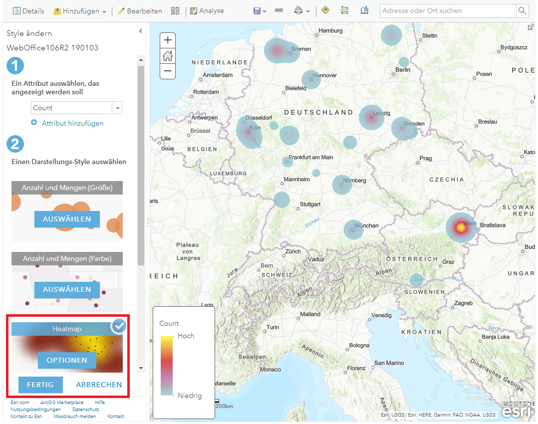 Kurzanleitungen > Erweiterte Statistiken > Georeferenzieren von IPAdressen