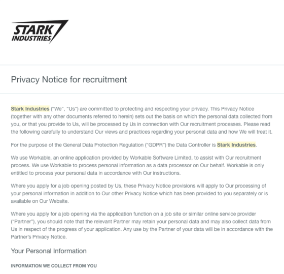 GDPR recruitment: How to source candidates with Workable ATS