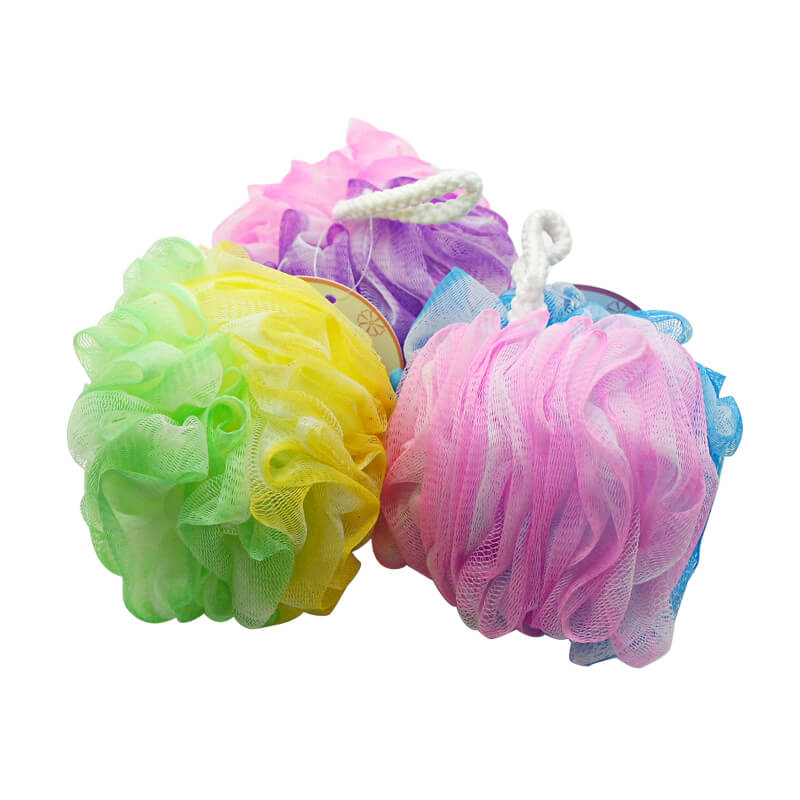 Best Seller Soft EcoFriendly colorful 8shaped bath sponge Supplier