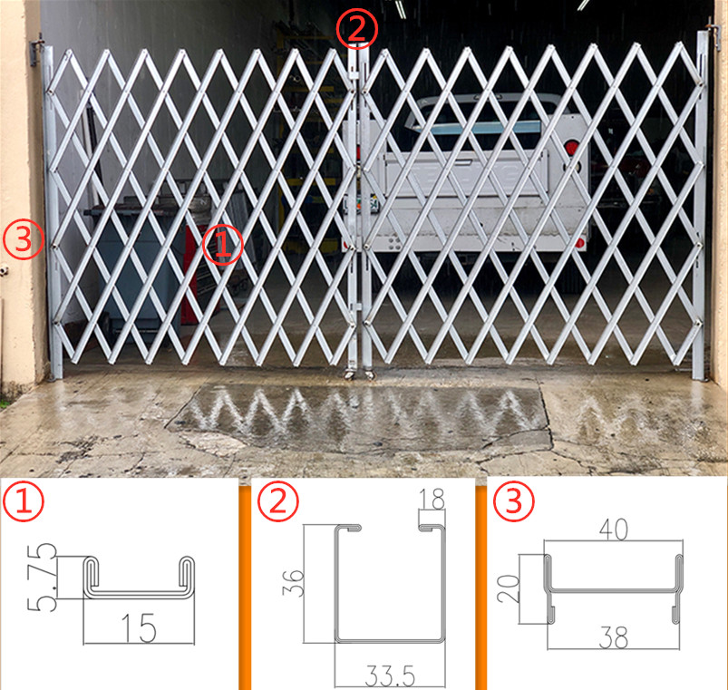 Experienced supplier of folding security gate roll forming machine