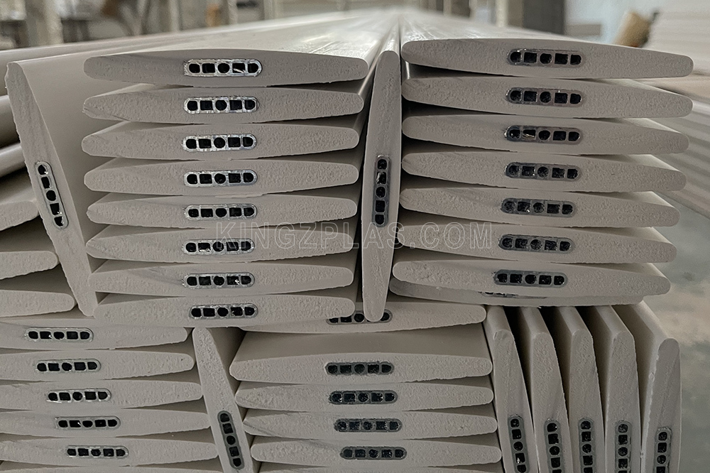 PVC Plantation Shutter Extrusion Line Kingz Machinery