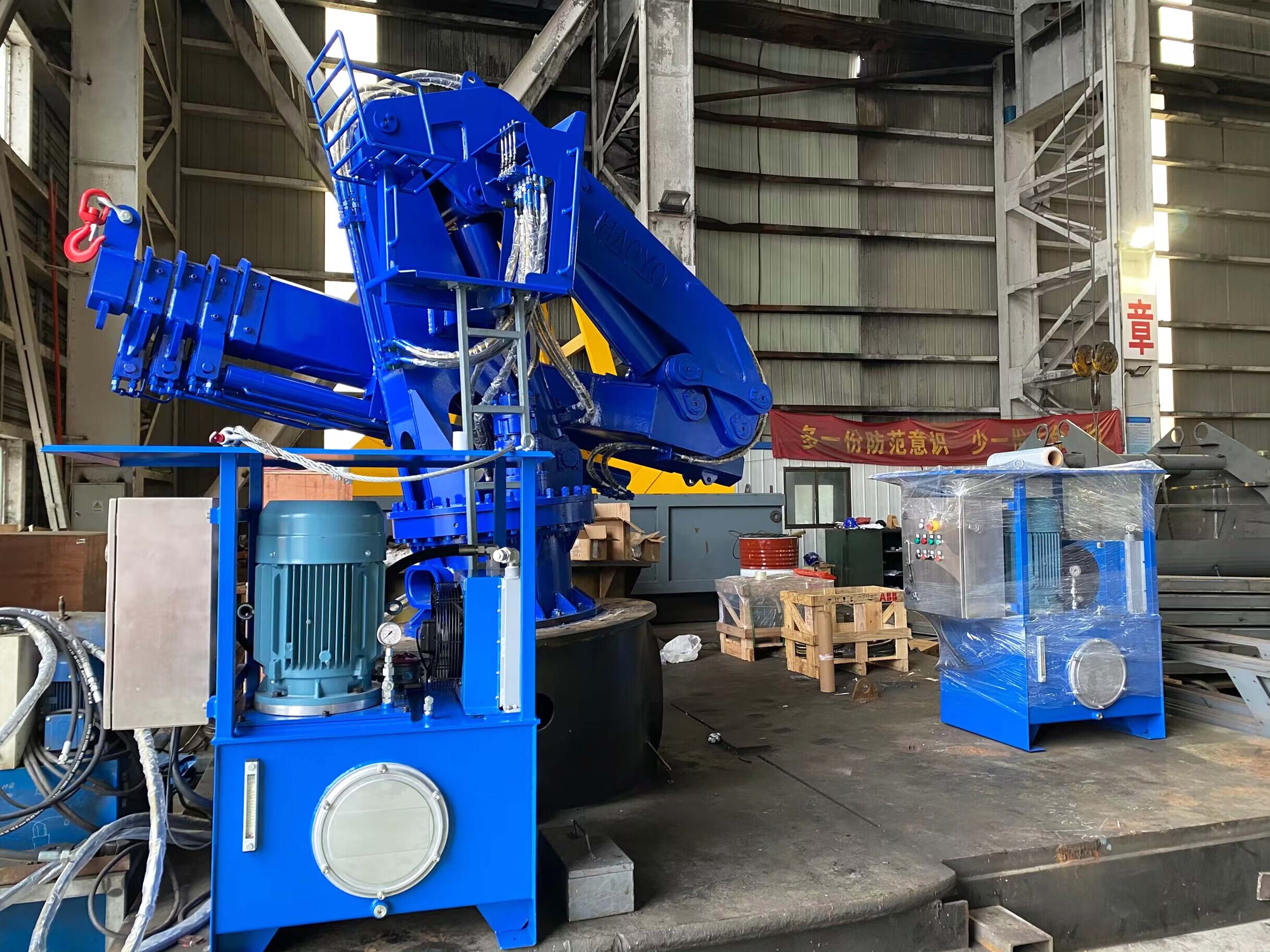 Experienced supplier of offshore crane,small marine crane,marine crane