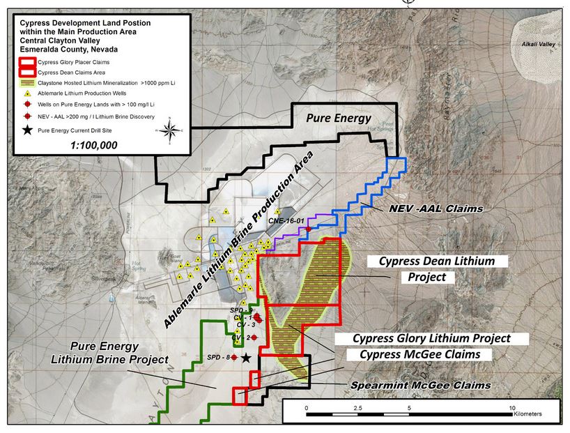 Cypress Confirms Leach Results for Clayton Valley Lithium Project in