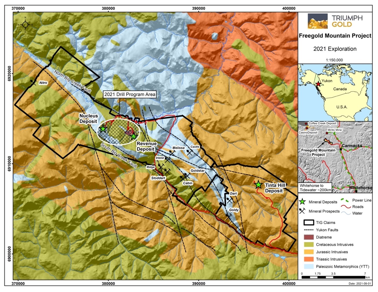 Triumph Gold Announces Completion of Exploration Drilling at the