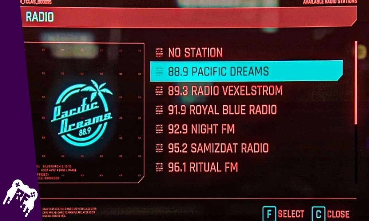 How To Change Radio Station In Cyberpunk 2077