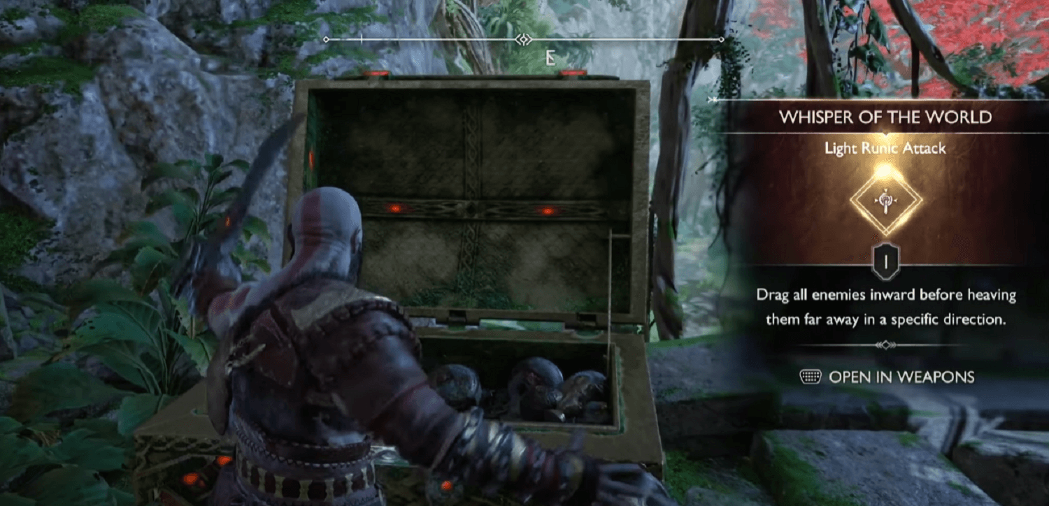 Where To Get Whisper Of The World In God Of War Ragnarok