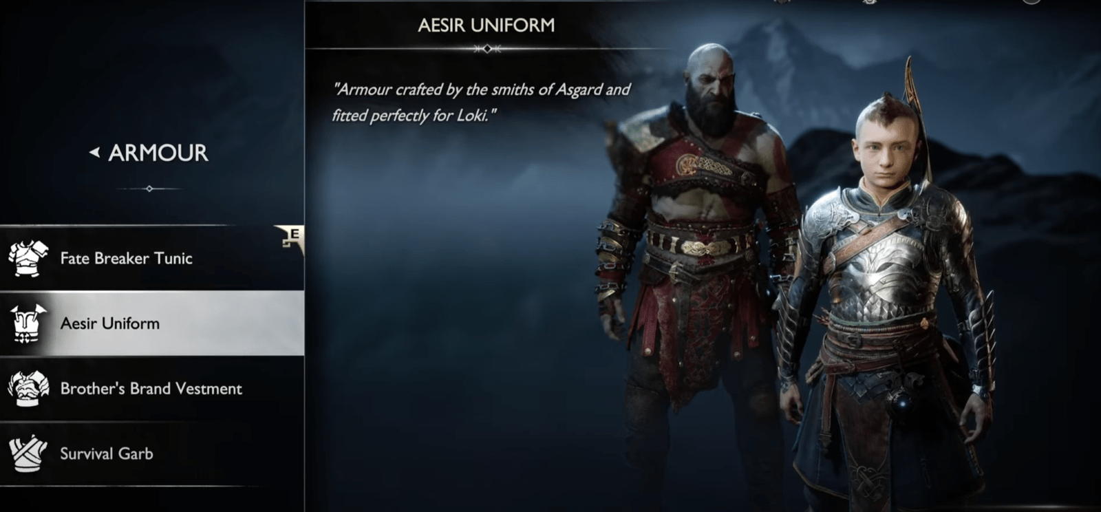 Best Armor for Atreus in God Of War Ragnarok