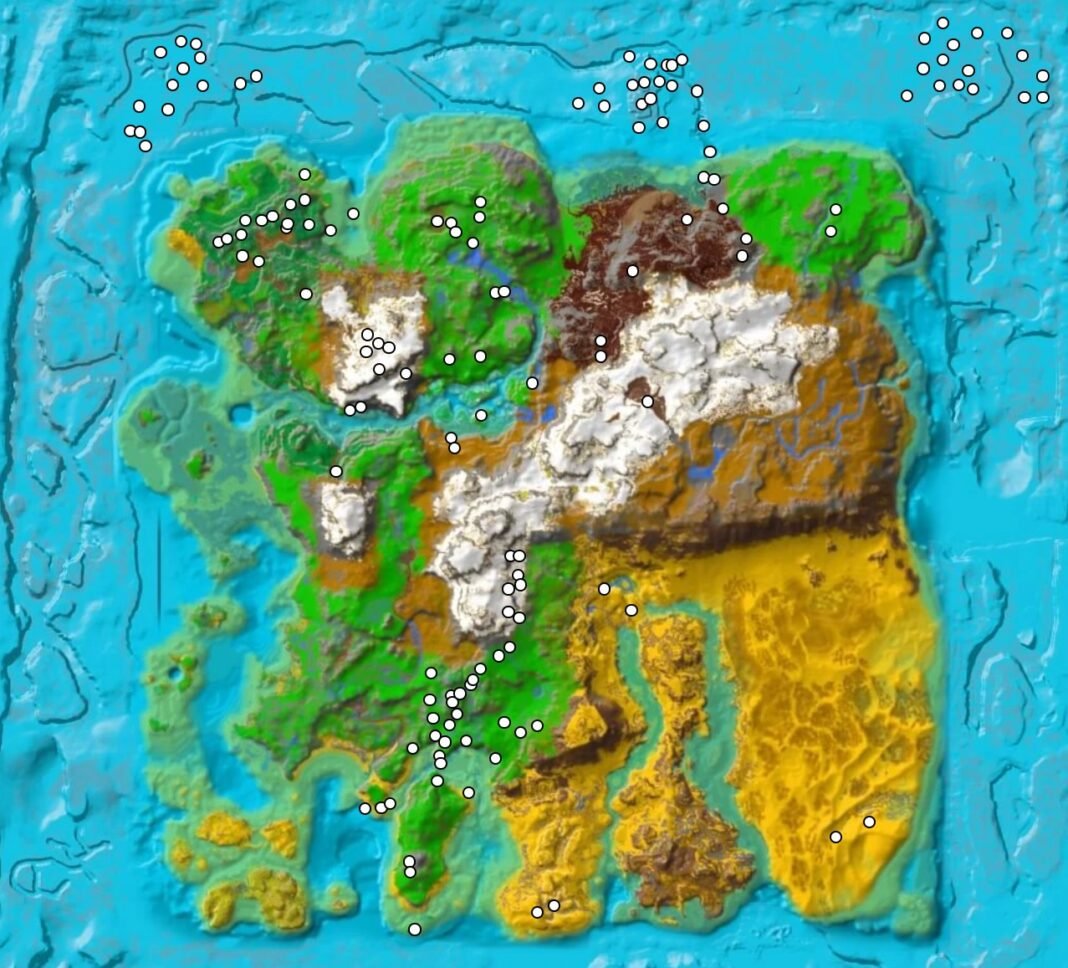 Ark Ragnarok All Crystal Locations Guide