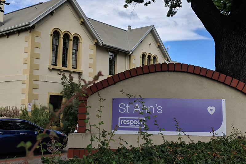 History of St Ann's Respect Aged Care