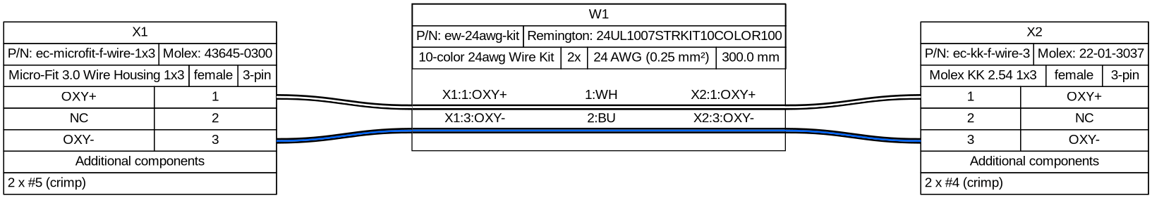 Oxygen Sensor Harness — RespiraWorks Ventilator documentation