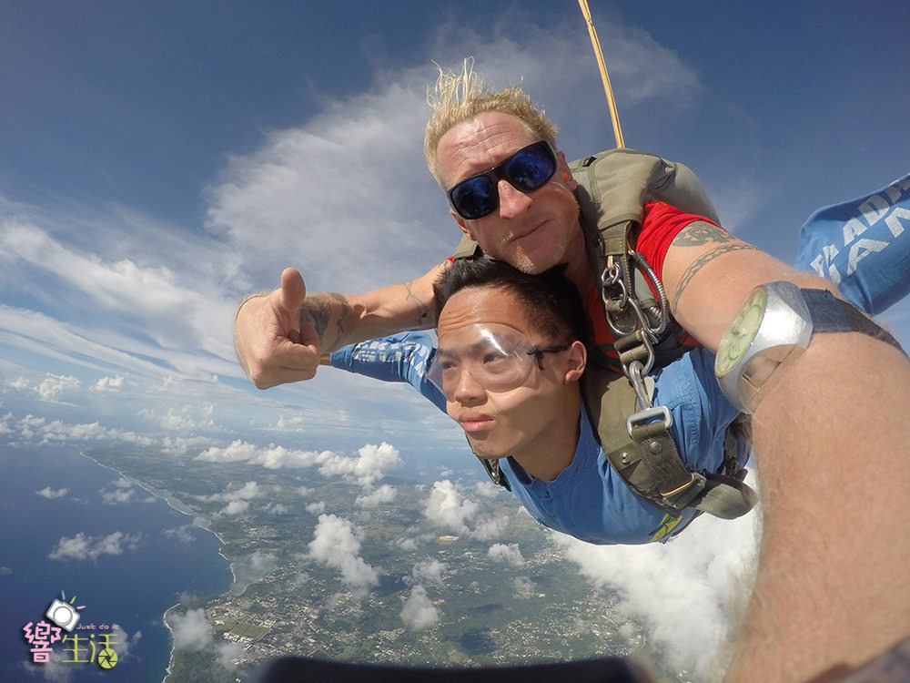 關島》高空跳傘 Skydive Guam 14,000英呎 – 人生一定要挑戰一次！