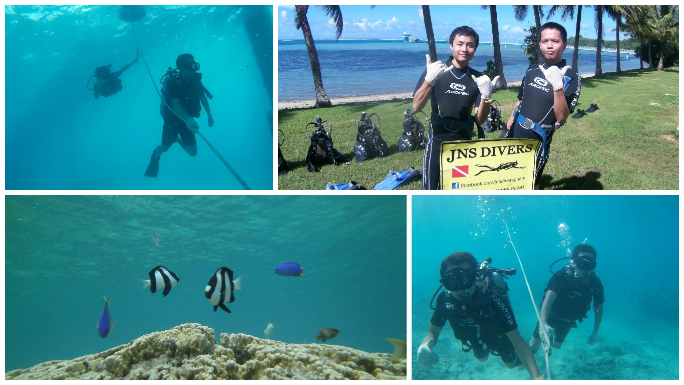 關島》水肺潛水 JNS DIVERS GUAM – 初體驗 勇闖海底新世界