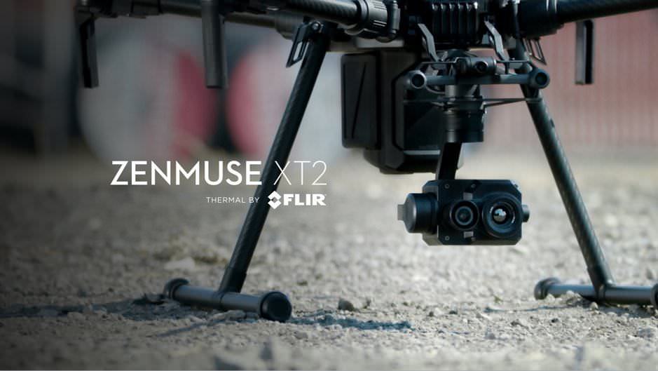行業無人機領域 DJI Zenmuse XT 2 ｜ FLIR 聯合打造下一代行業空拍影像設備
