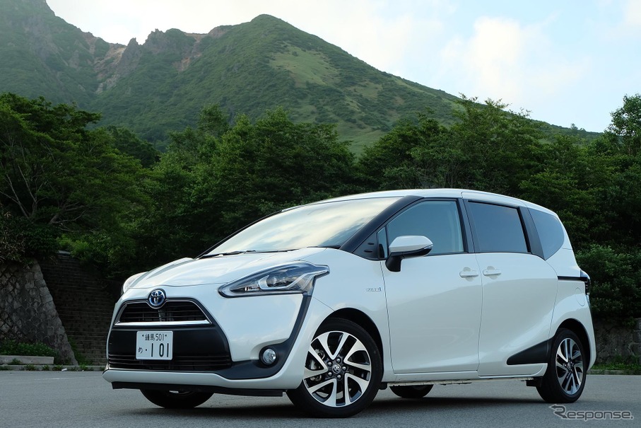 【トヨタ シエンタ ハイブリッド 470km試乗】予想を裏切る乗り味の良さに「お父さん運転うまいね」…井元康一郎