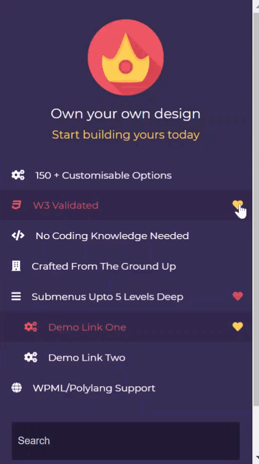 Responsive Menu