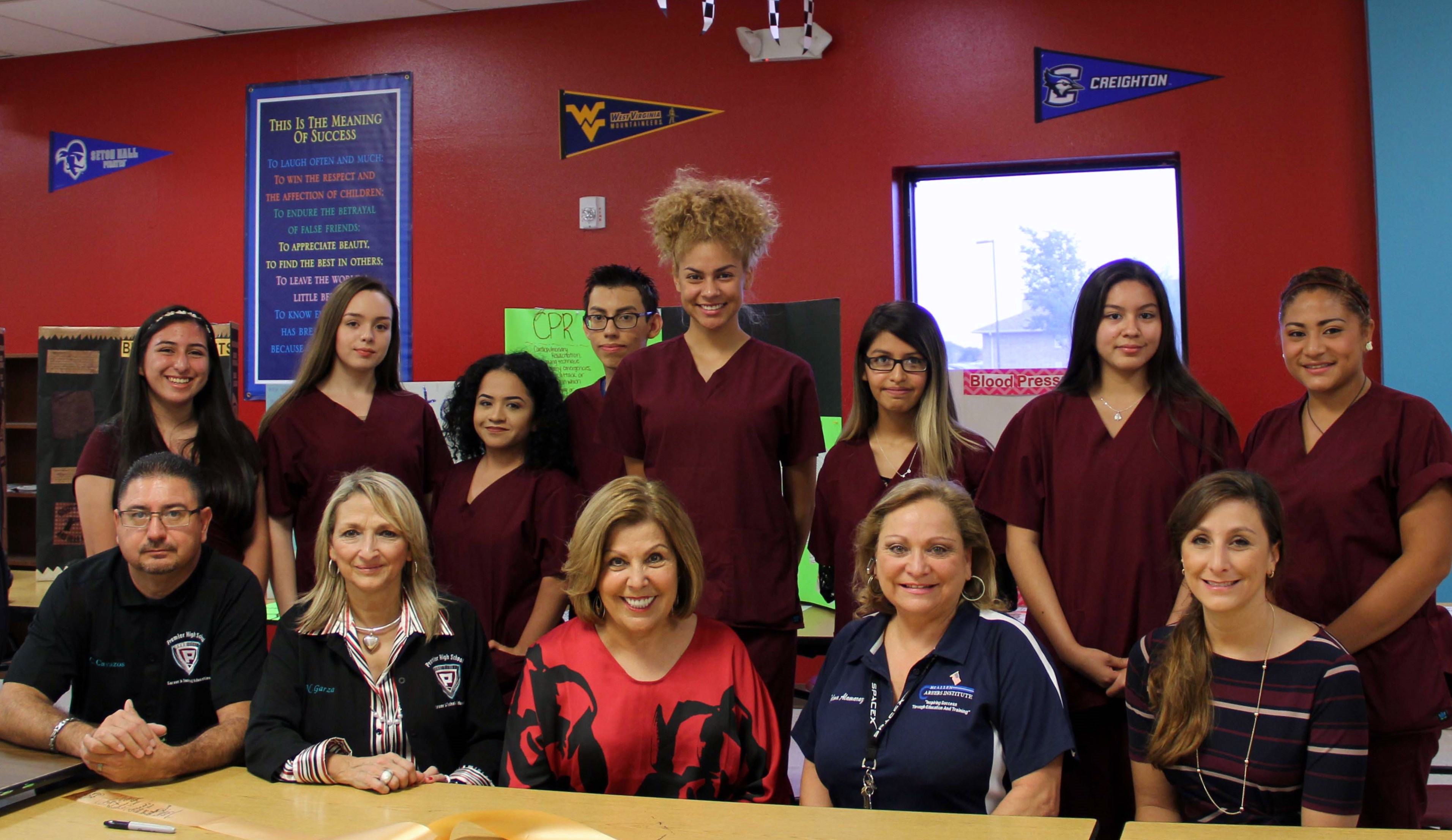 Premier High School Students Get Ahead through Nursing Certification
