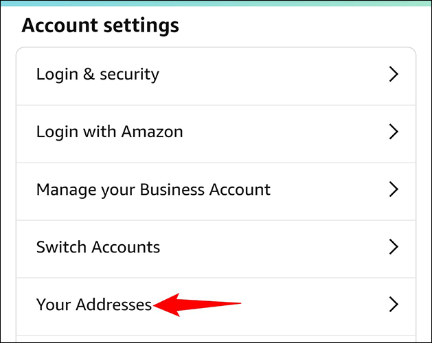 Cómo eliminar una dirección en Amazon ResponTodo