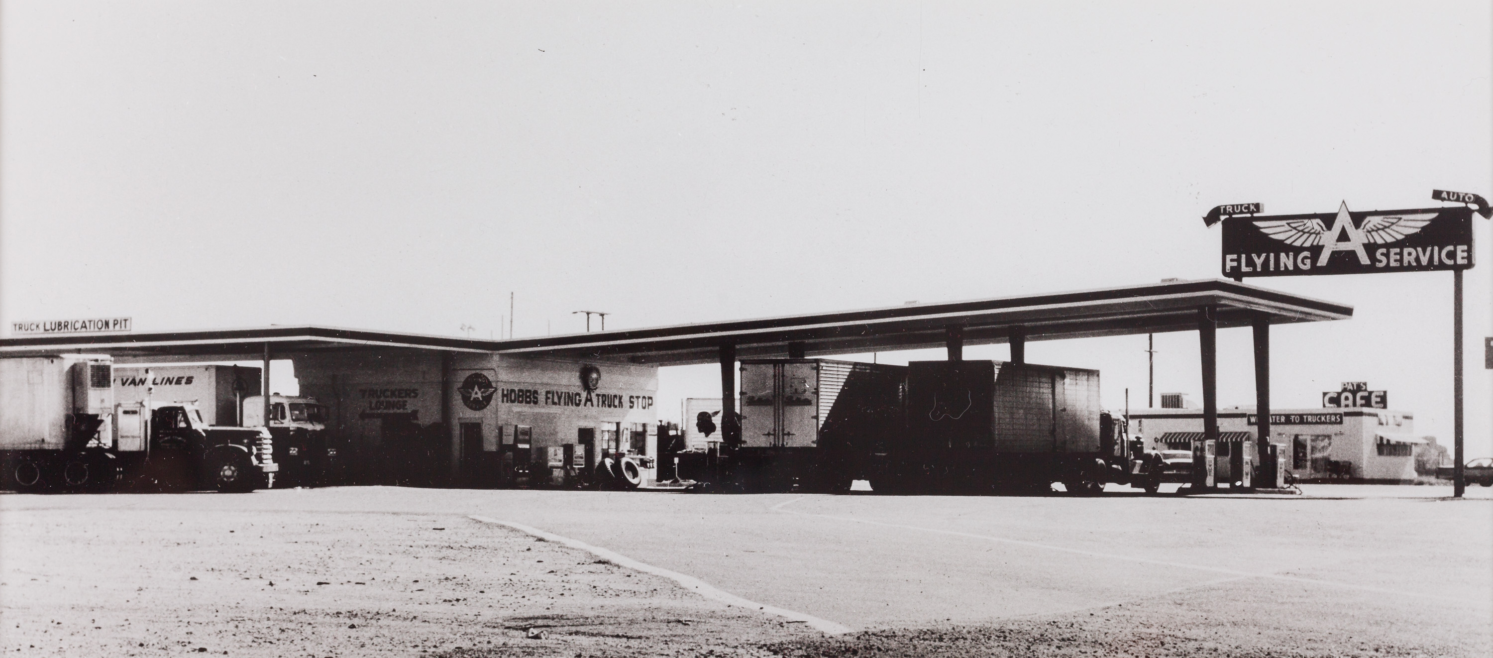 Ed Ruscha, Gasoline Stations portfolio)