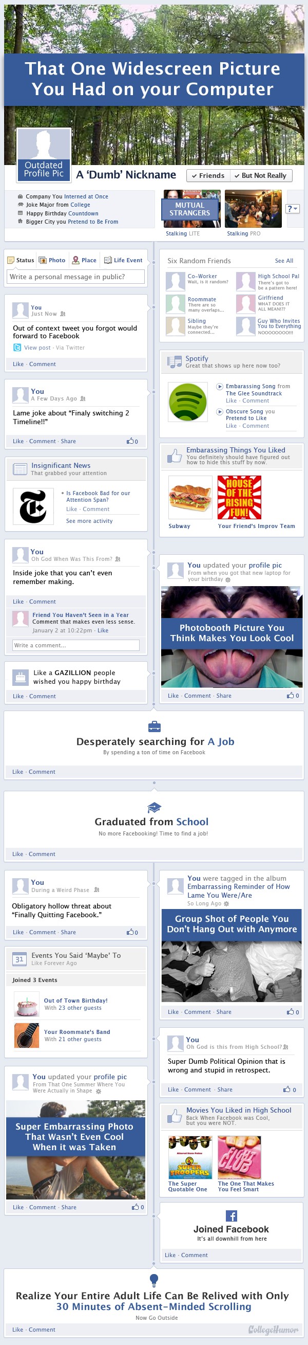 La vérité sur les Timeline Facebook Blog du Modérateur