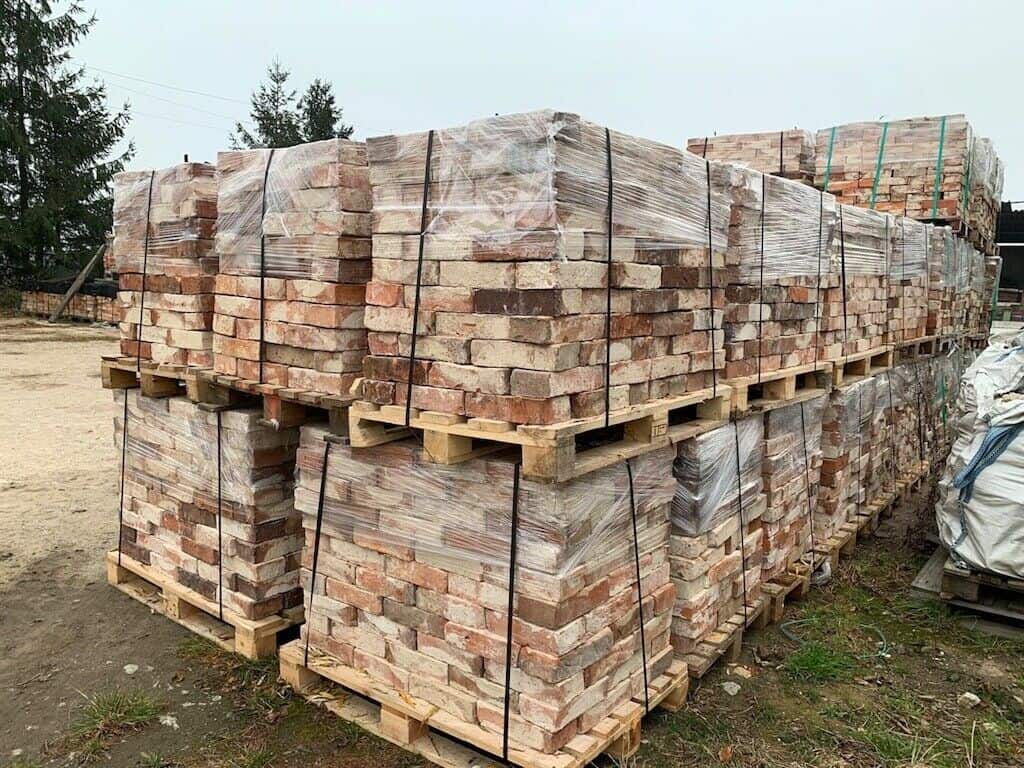 Alte Ziegelsteine Mauersteine Backstein Klosterformat kaufen Mauerwerk Erwinus Baustoffe
