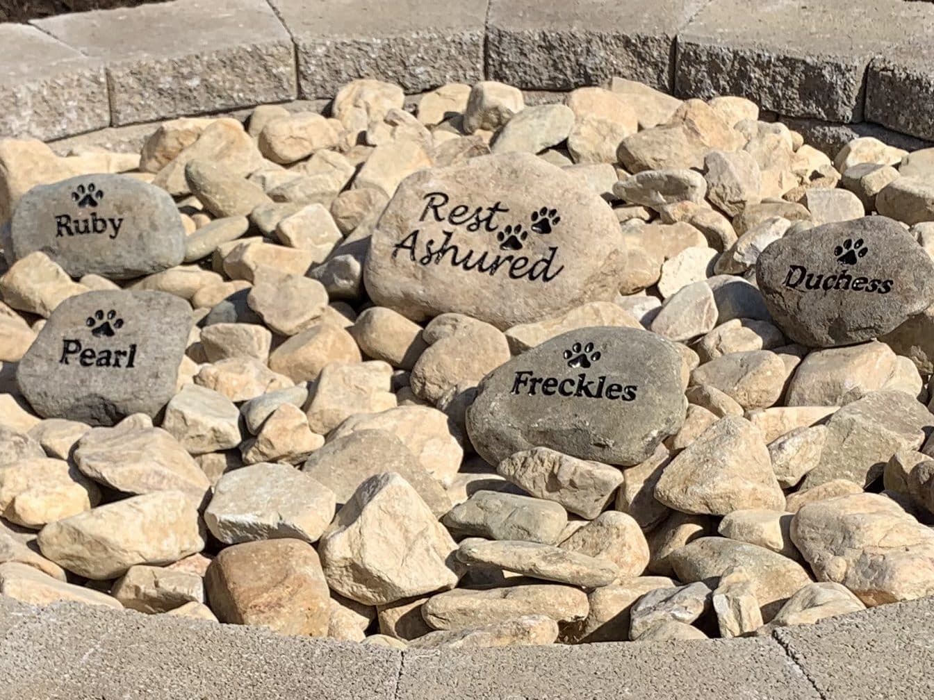 Pet Memorial Stones and Cremation Ash Scattering Services Virginia
