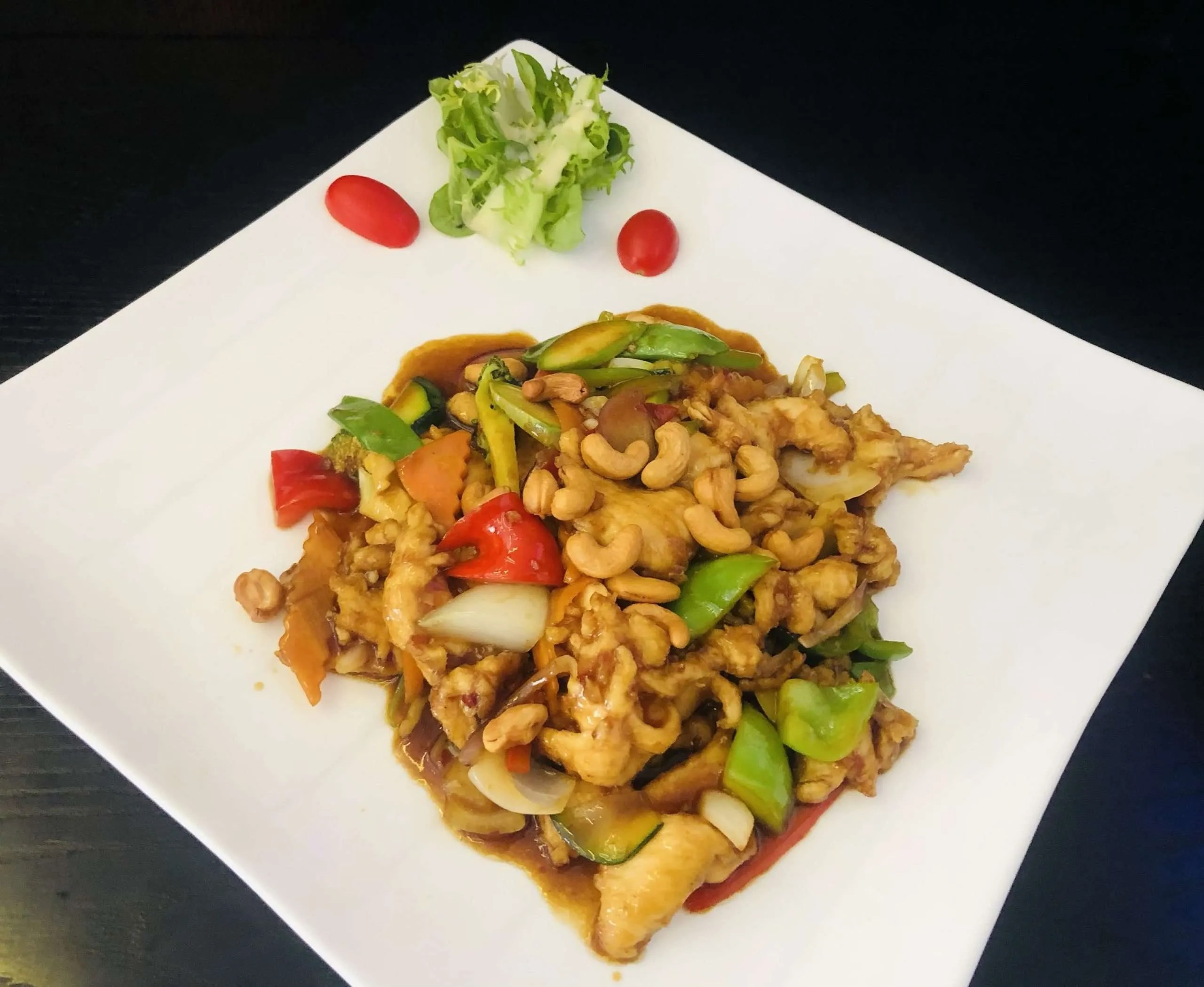 36 Poulet impérial Gongbao Restaurant Papillon