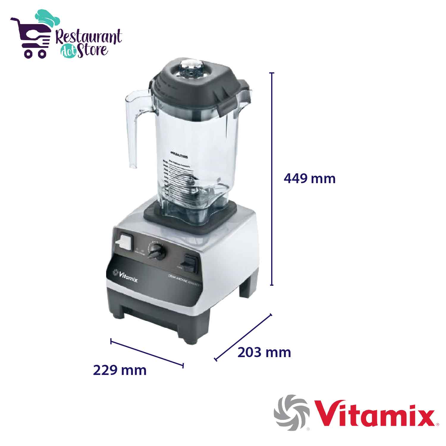 BLENDER VITAMIX DRINK MACHINE ADVANCE Restaurant.Store