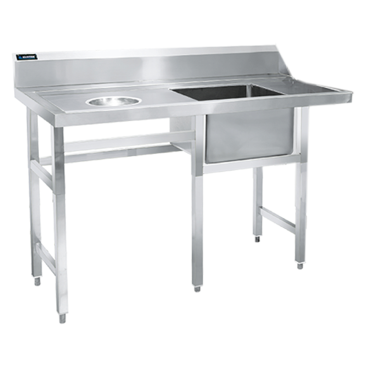 Entry Table With Sink For Hood Type Dishwasher