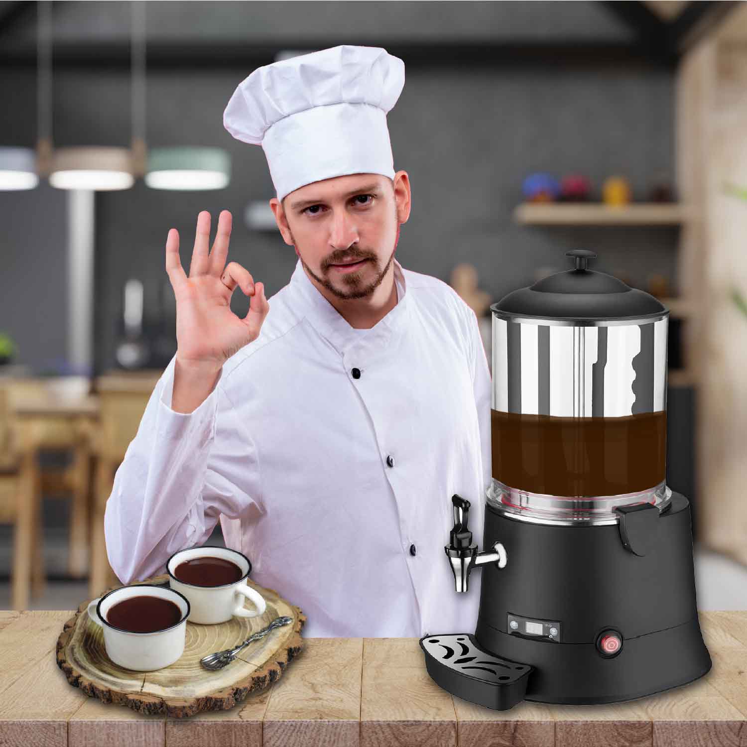 HOT CHOCOLATE MILK DISPENSER Restaurant.Store