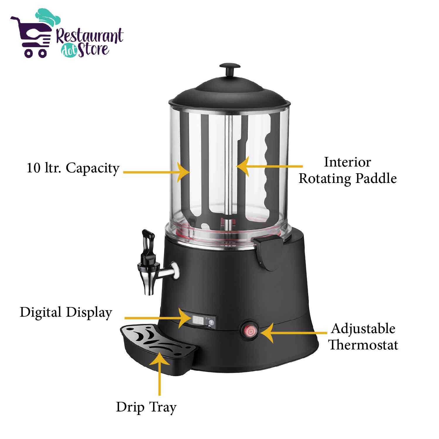 HOT CHOCOLATE MILK DISPENSER Restaurant.Store