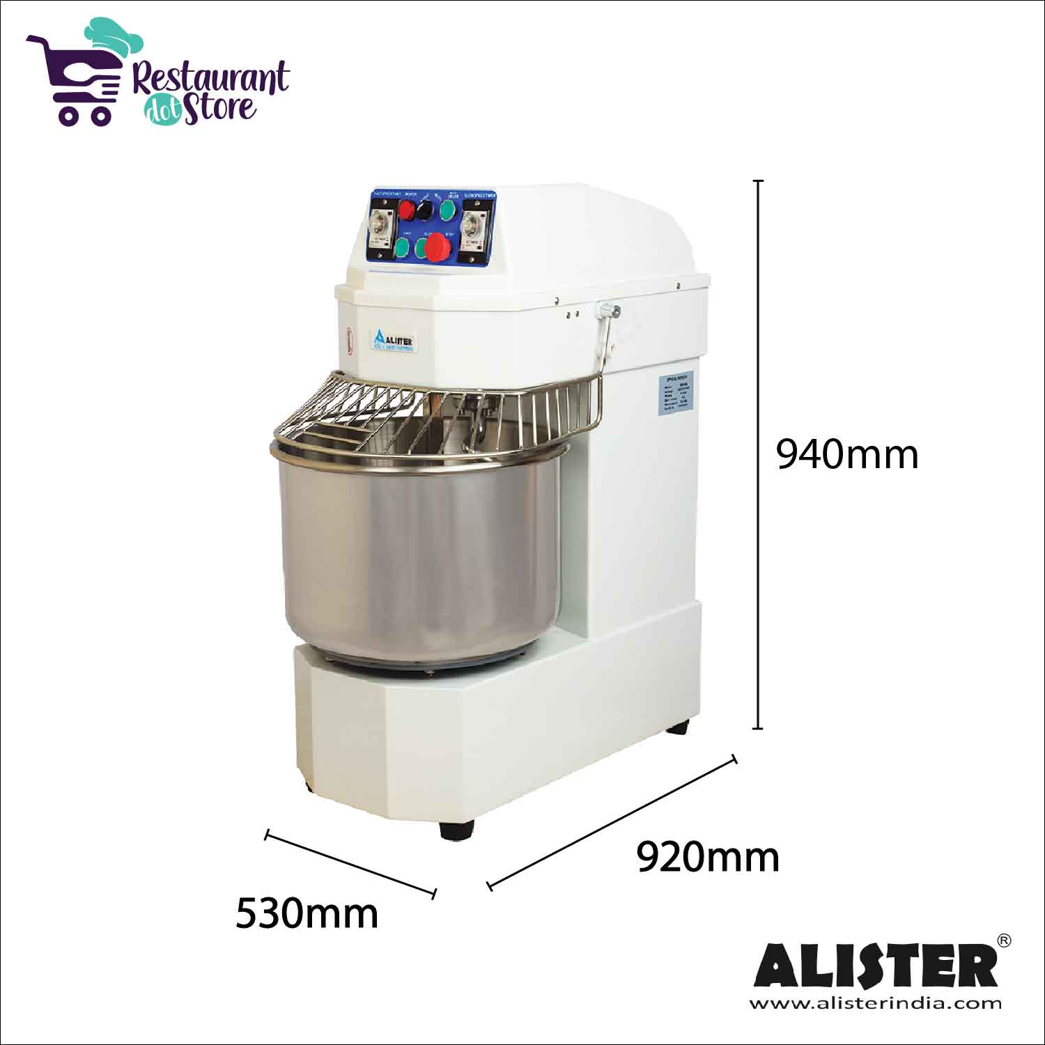 Buy Spiral Dough Mixer Online at Best Price Restuarant Store