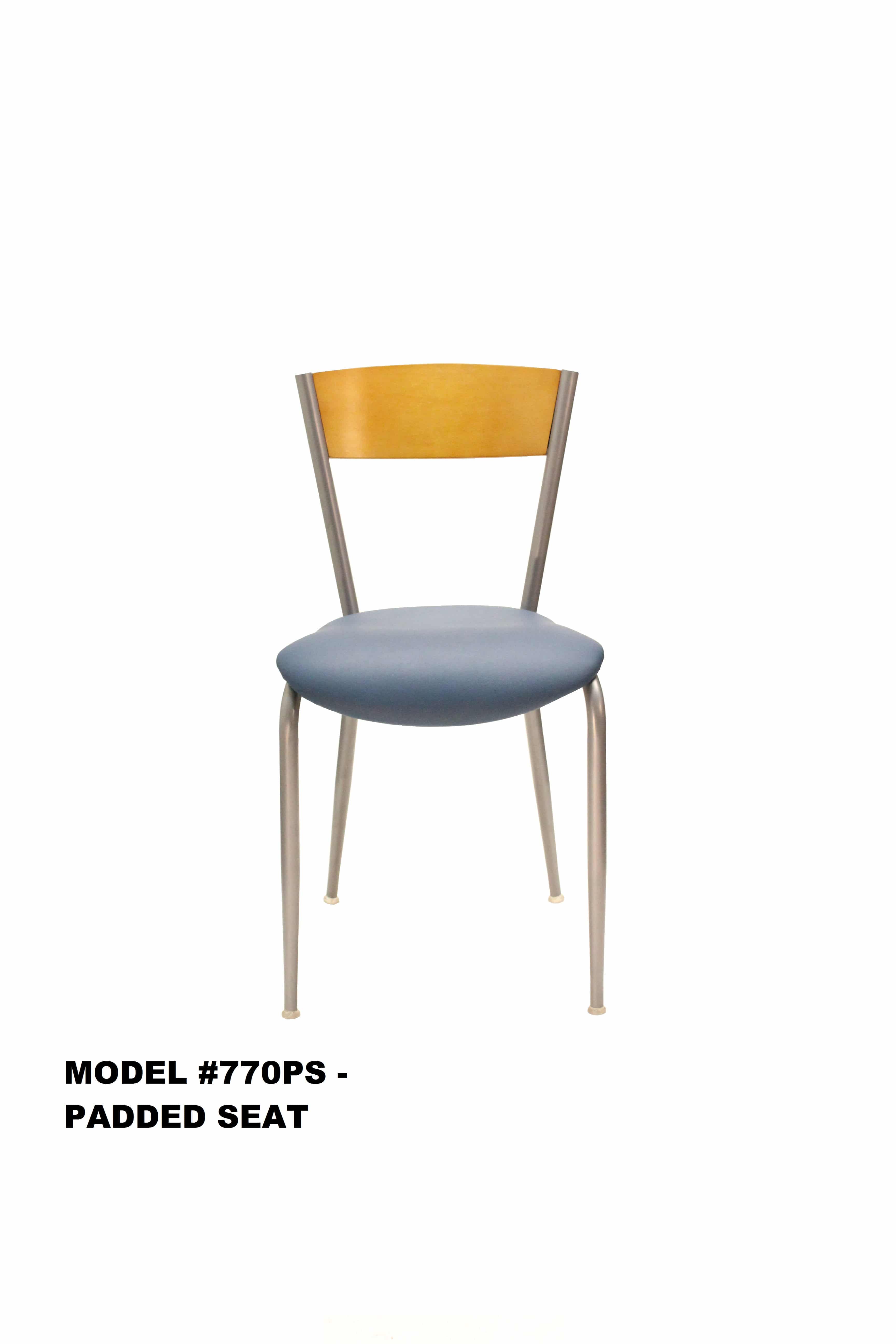 Heavy Duty Wood Back Cafe Chair Model 770 Restaurant Chairs by M