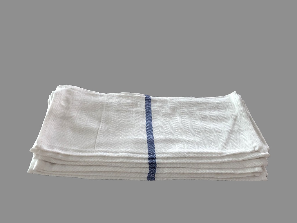 Best Blue Striped Kitchen Towels » Restaurant Linen Store