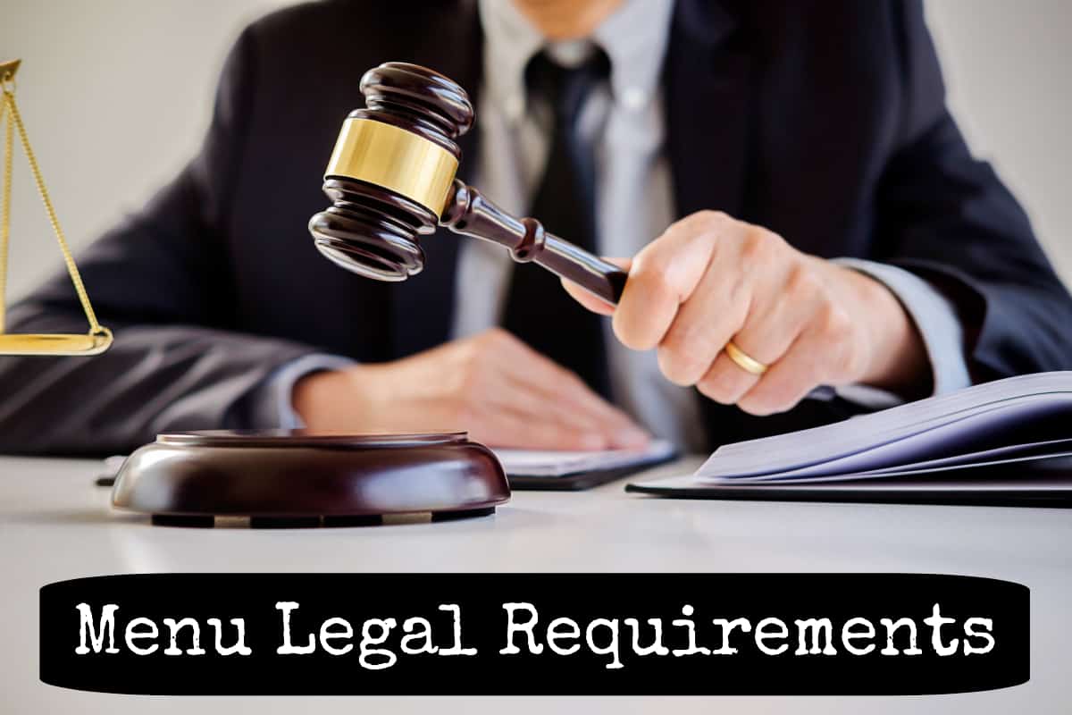 Restaurant Menu Legal Requirements Menu Labeling & Beyond Restaurant