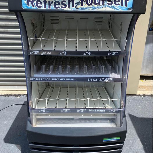 Bev Air Grab n Go Open Air Drink. Cooler Refrigerator Restaurant