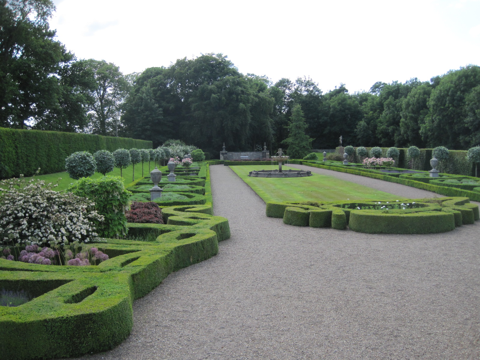 Seaton Delaval Hall gardens restlessjo