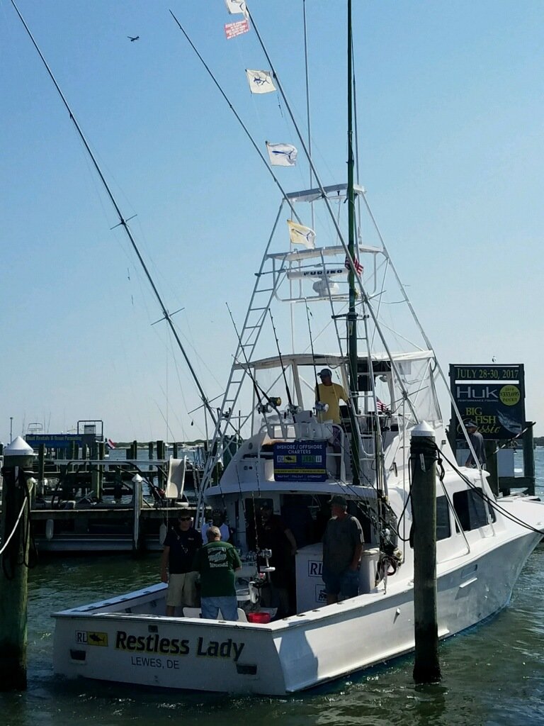 Fishing Report July 9, 2017 Ocean City, MD Fishing