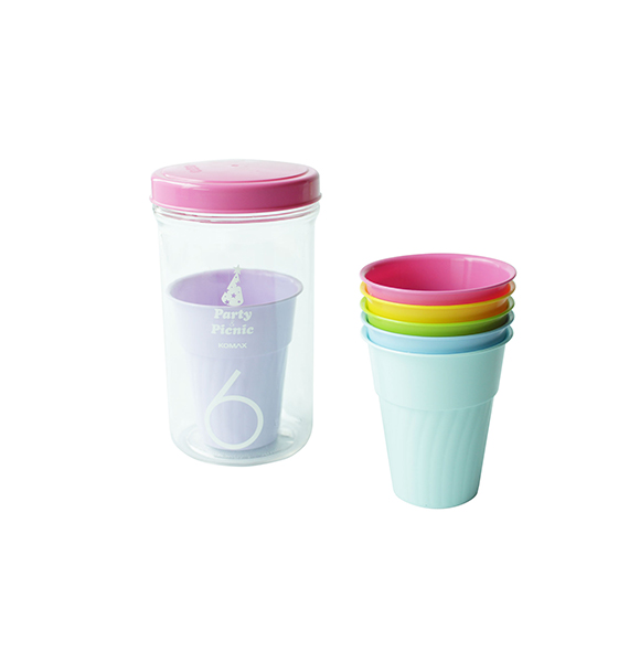 Picnic Cup 6pcs Colors Restomart