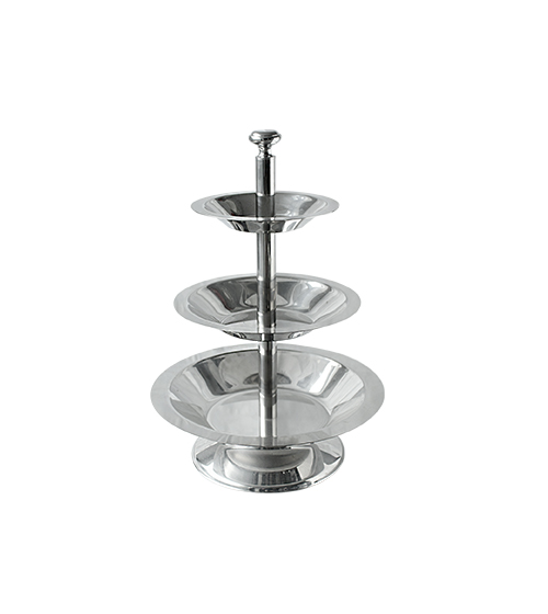 Stainless Steel 3 Tier Fruit Stand Restomart