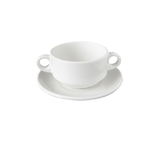 Tureen Soup Cup 280 ML + Saucer Restomart
