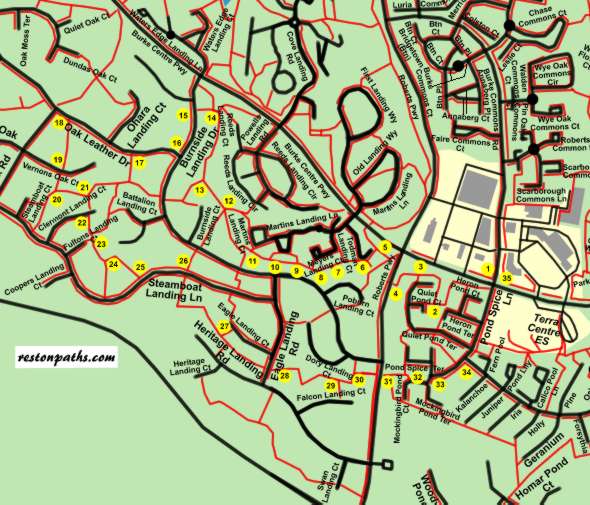 Burke Centre The Landings Start Page